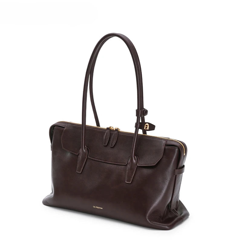 LA FESTIN 2026 Luxury Leather Laptop Tote Bag