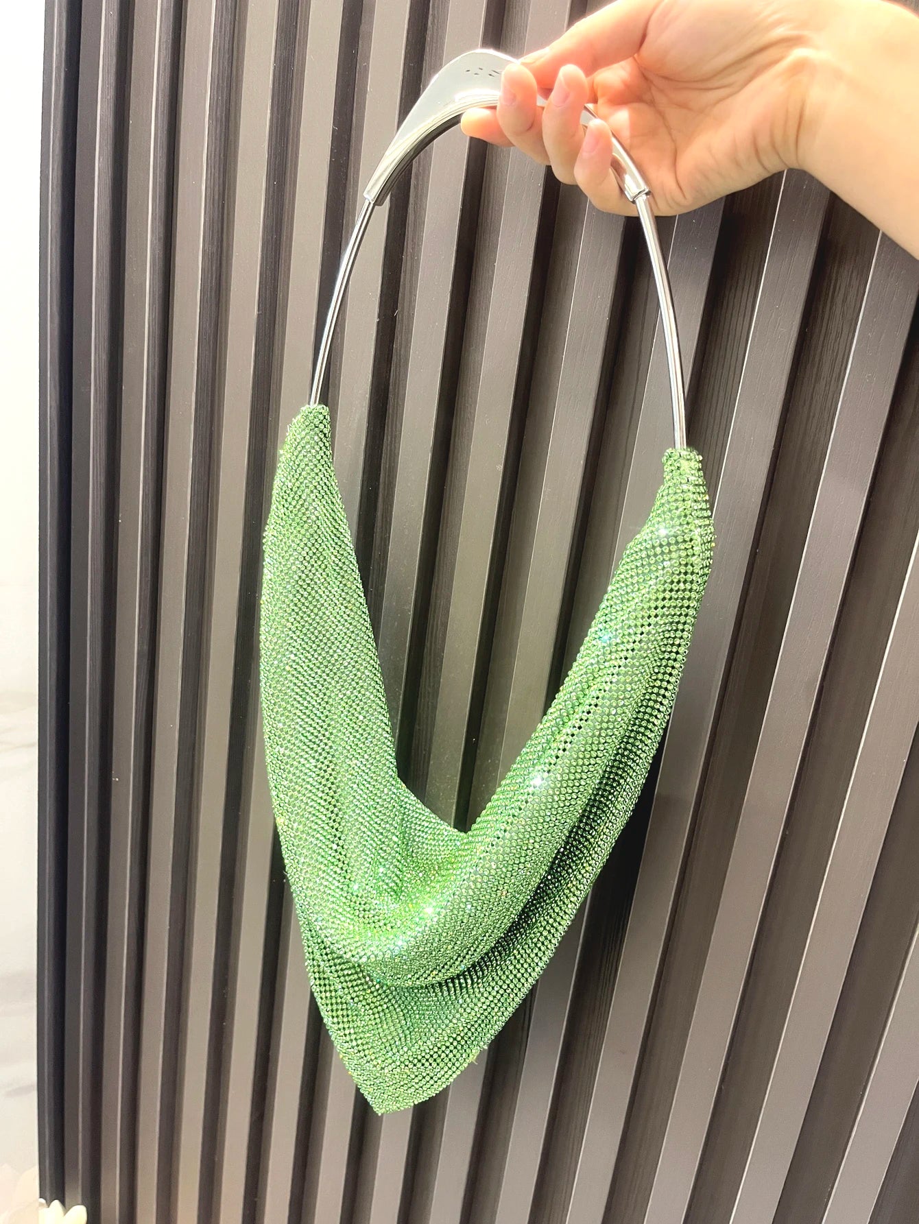 Luxury Rhinestone Evening Clutch Bag