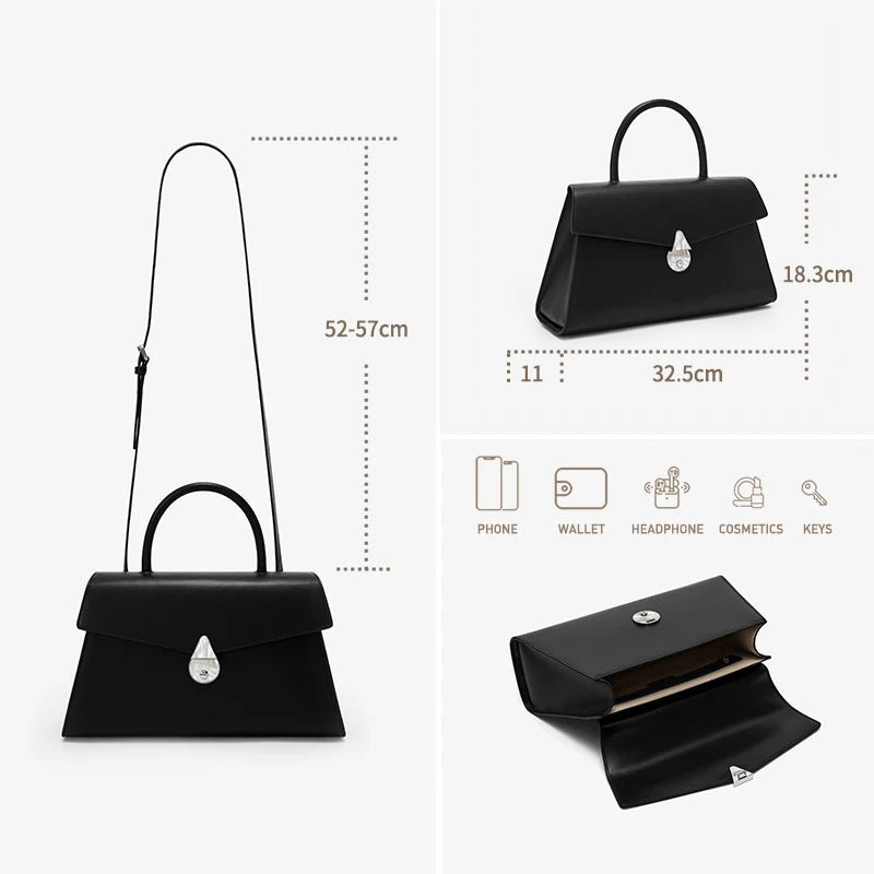 Luxury Leather Business Handbag