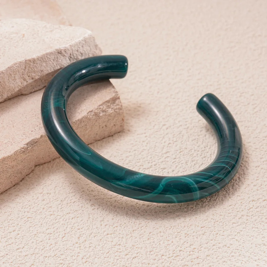 Exaggerated Round Cuff Bangles Bracelet