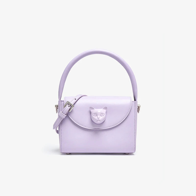 BAFELLI Cat Leather Mini Handbag