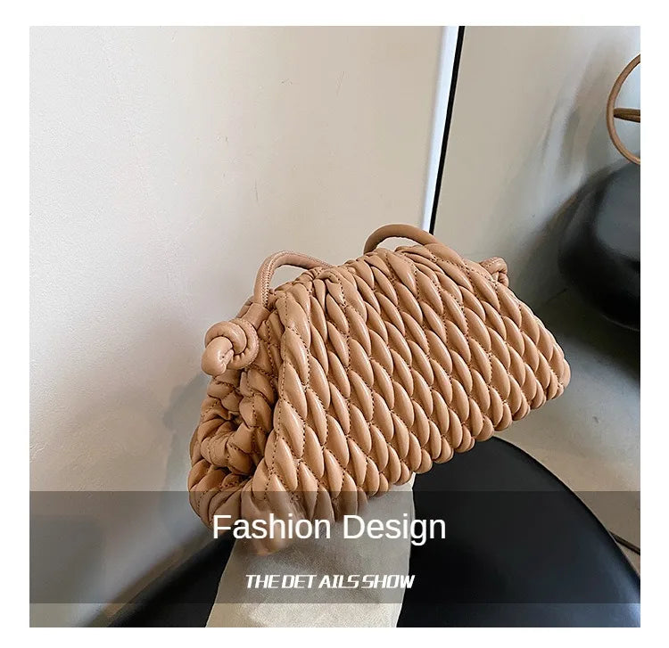 Embroidered Crossbody Shoulder Bag