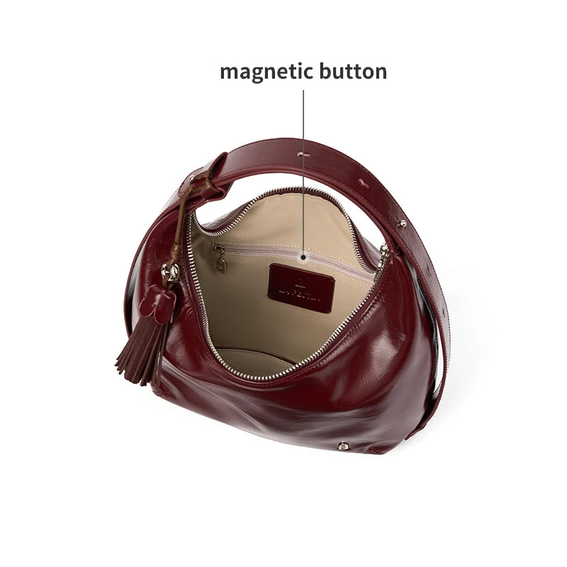 LA FESTIN Leather Shoulder Bag