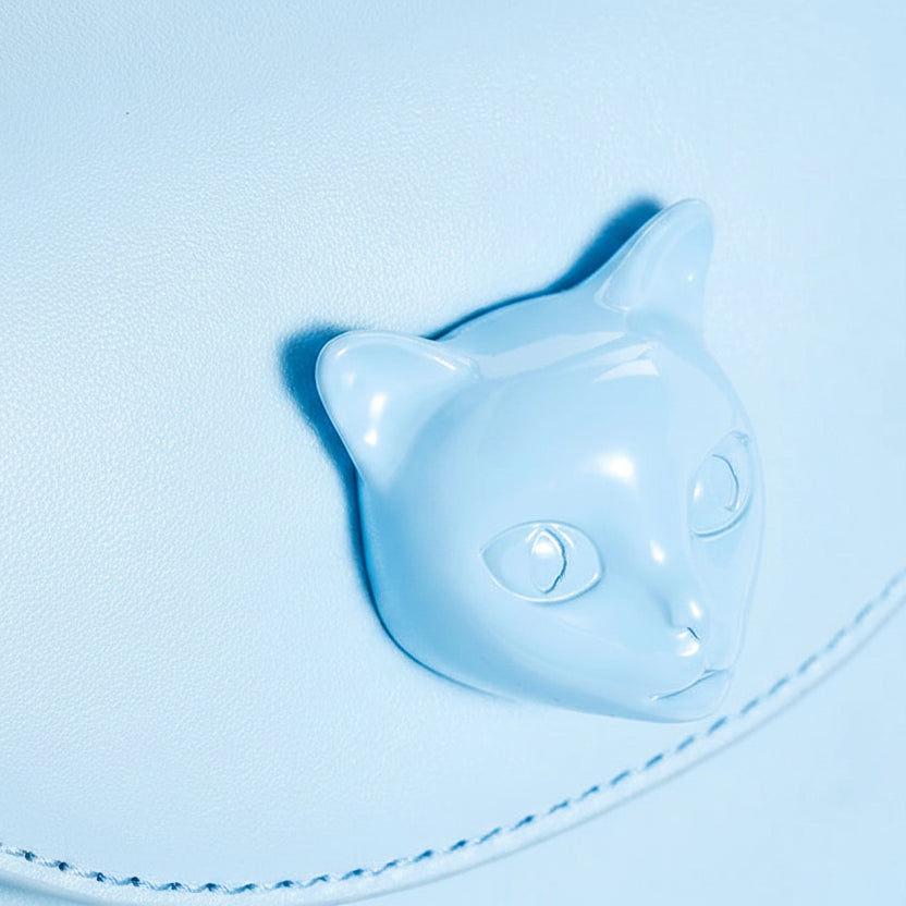 BAFELLI Cat Leather Mini Handbag
