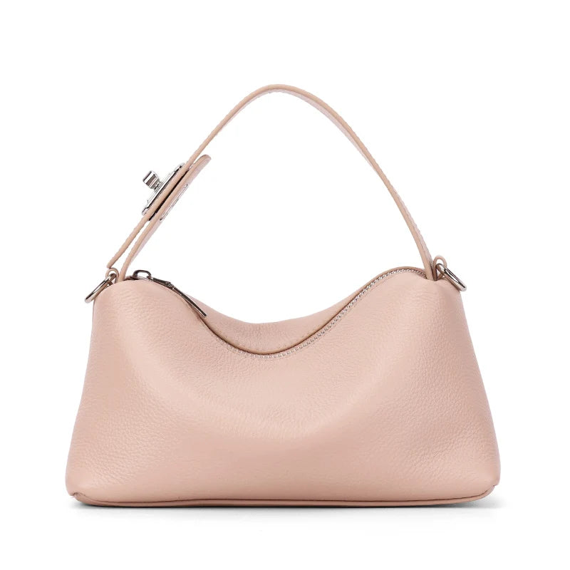 Mini Leather Hobo Bag