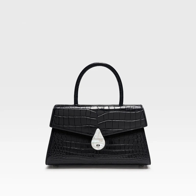 BAFELLI Crocodile Leather Crossbody Bag