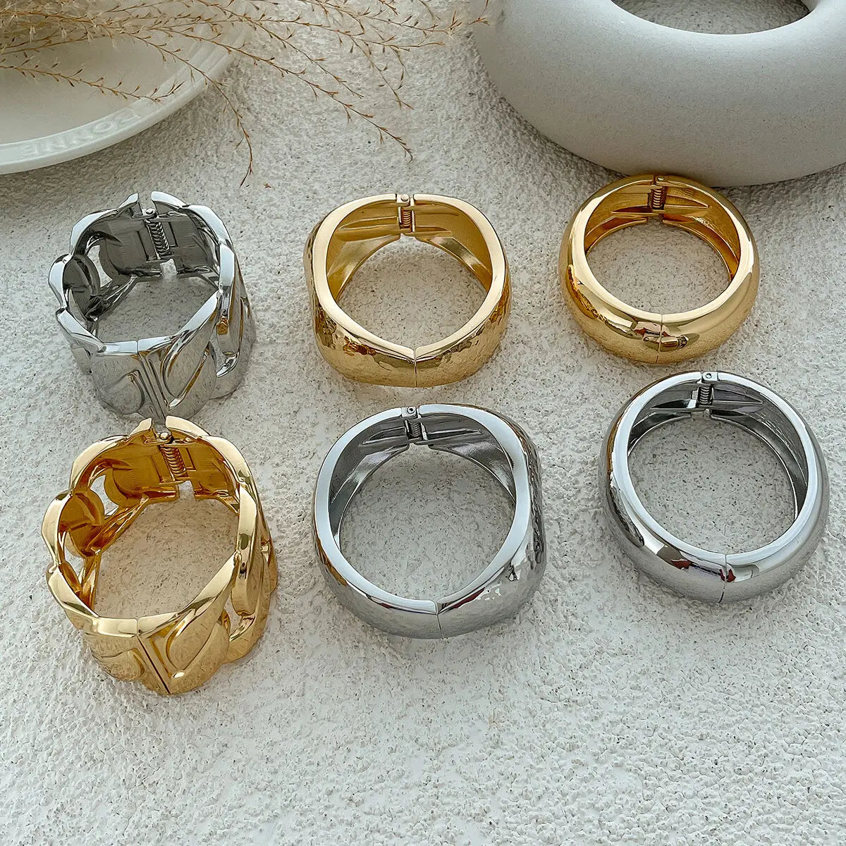 Gold Chain Cuff