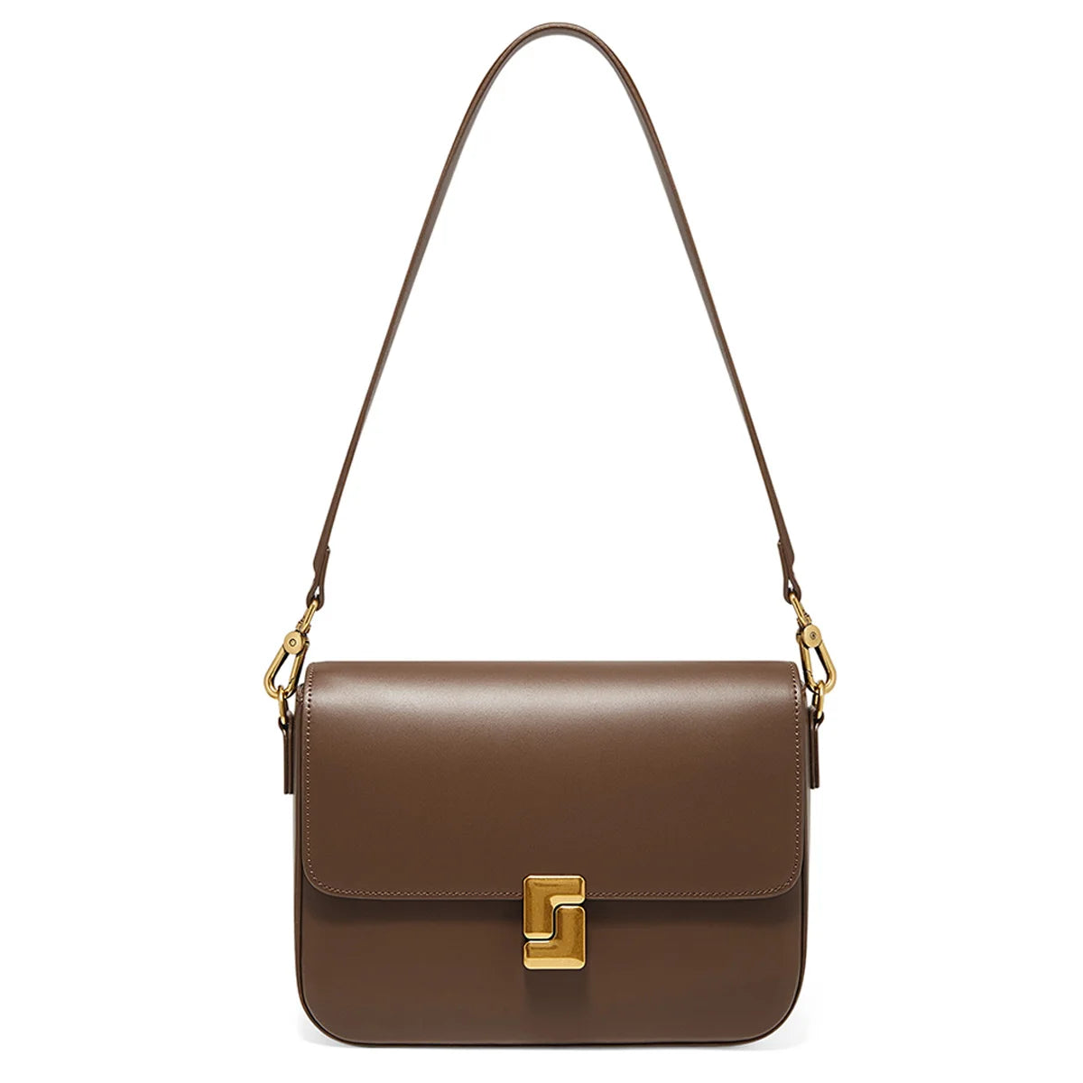 FOXER Women’s Square Leather Crossbody Bag