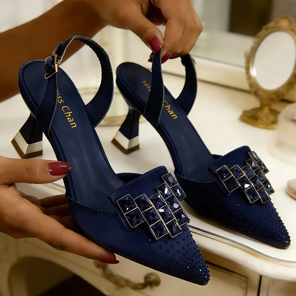 Venus Chan Elegant Women's Pumps - Fashion-Forward High-Quality Shoes for Nigerian Weddings and Special Events