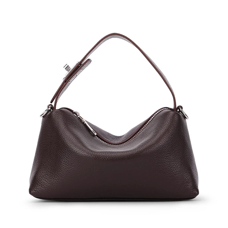 Mini Leather Hobo Bag