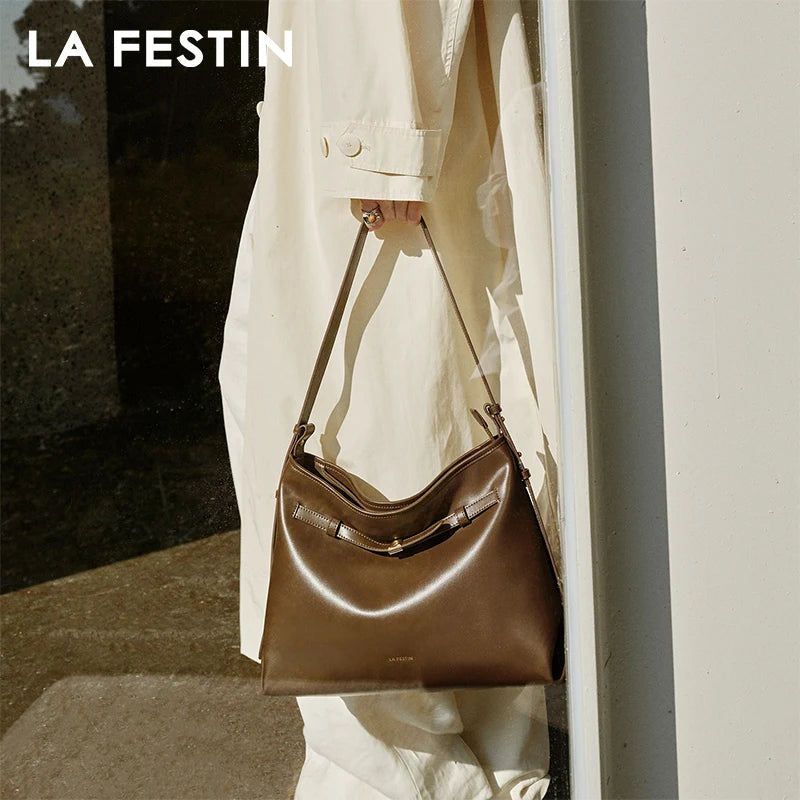 LA FESTIN Large Tote Crossbody Bag