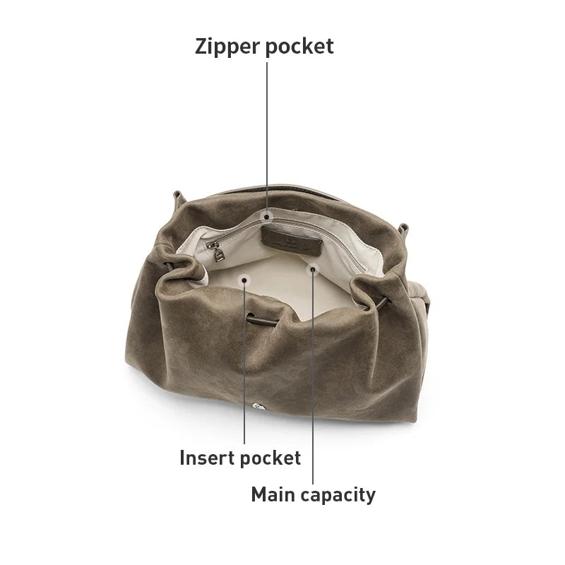 LA FESTIN Leather Shoulder & Crossbody Bag