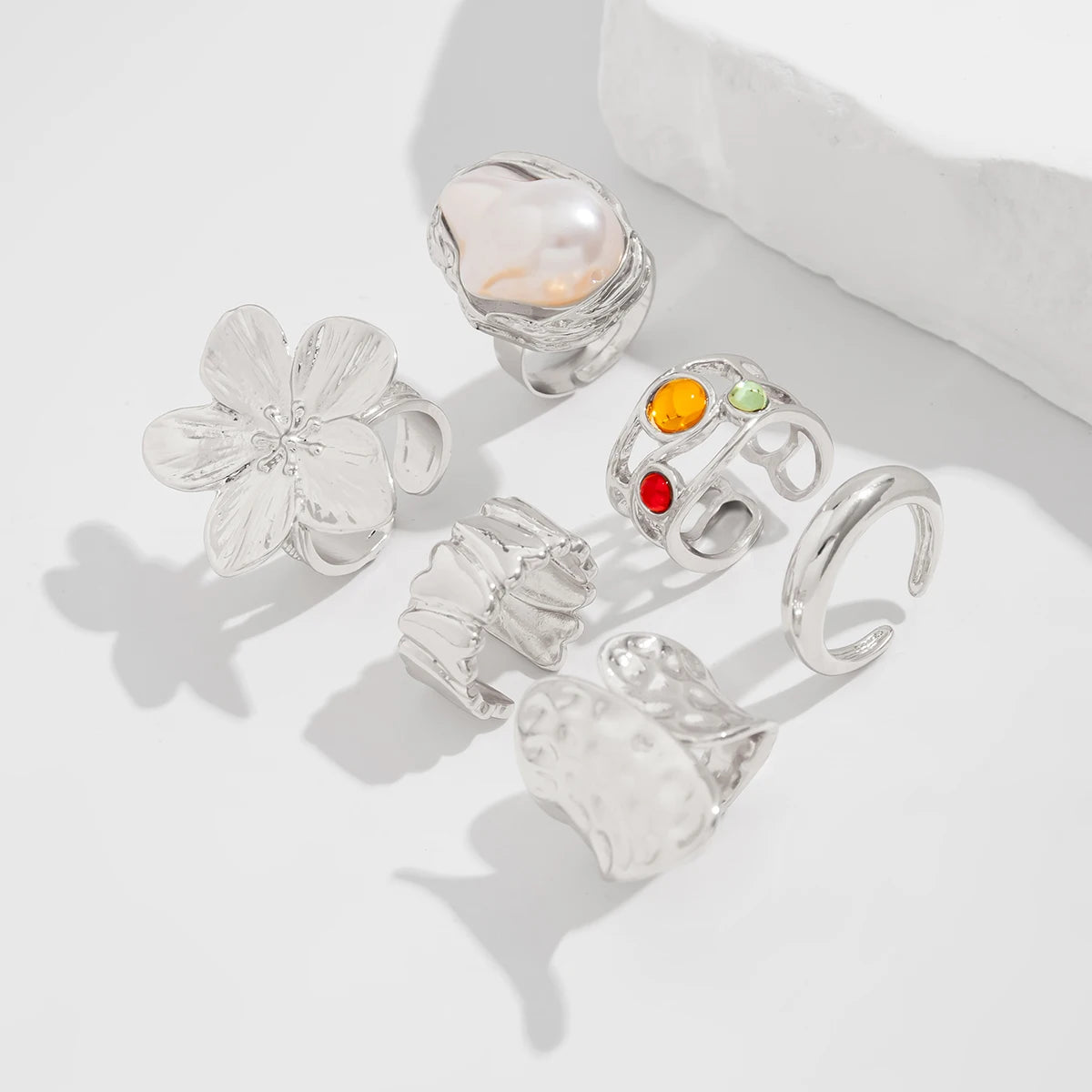 Baroque Flower Ring