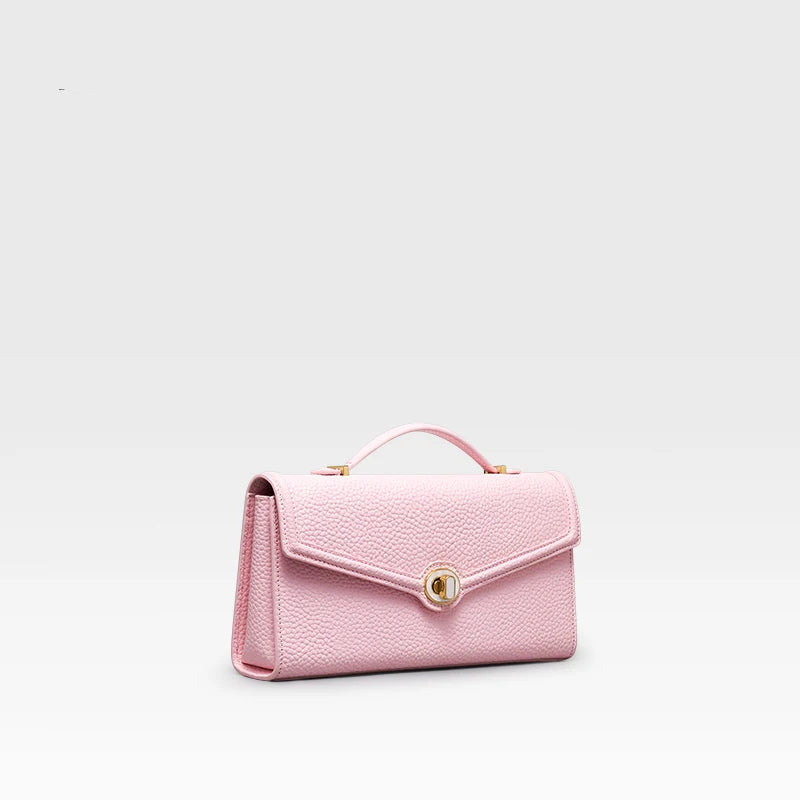 BAFELLI Leather Evening Clutch Bag