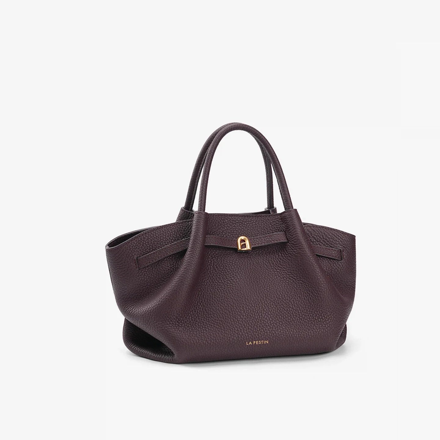 LA FESTIN Small Leather Tote Bag