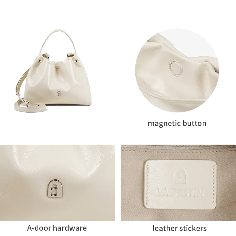 LA FESTIN Leather Shoulder Bag