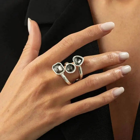 Rhinestone Statement Ring