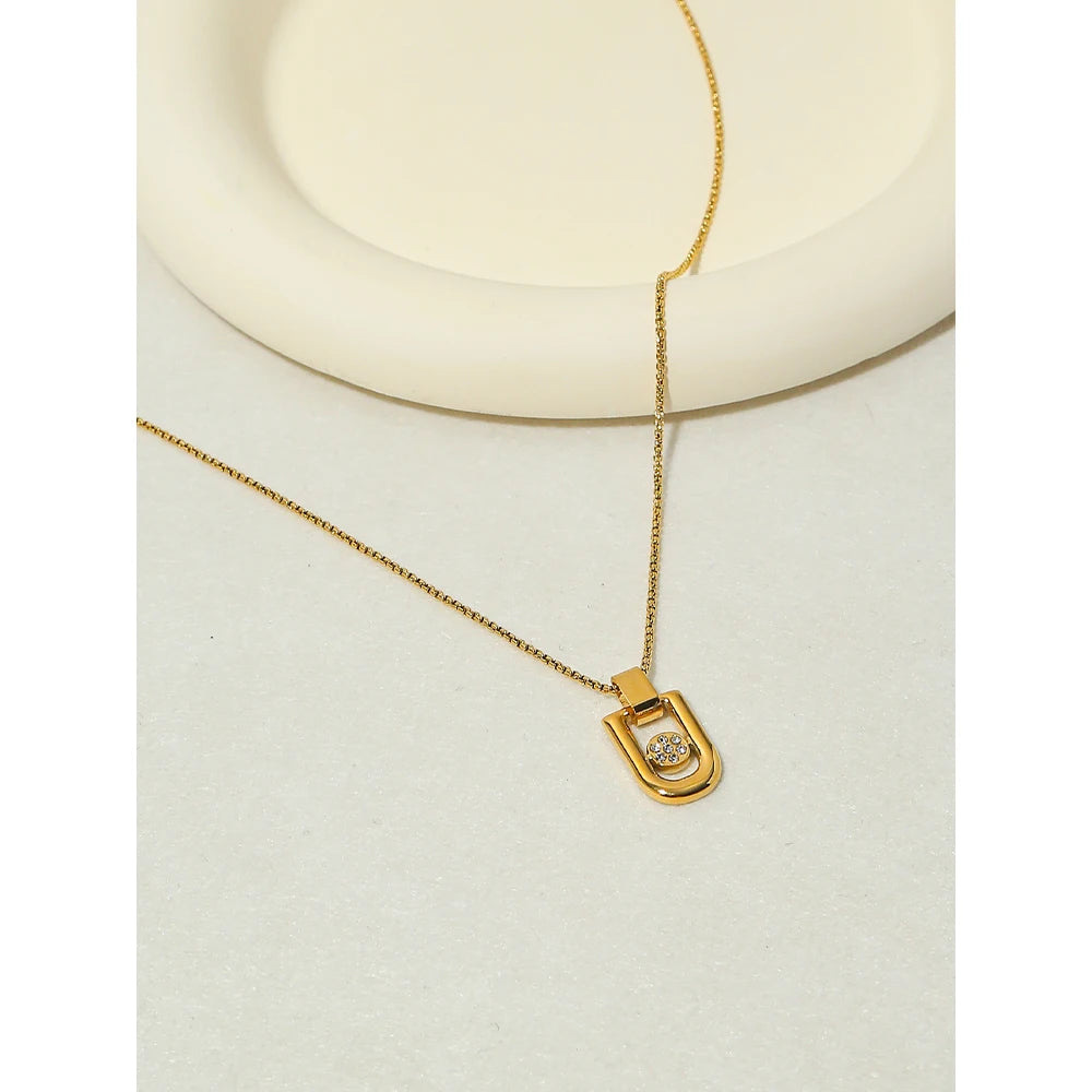 Statement Pendant Choker Necklace
