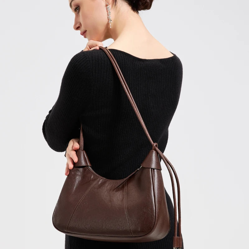 Soft Leather Tote Shoulder Bag 2026
