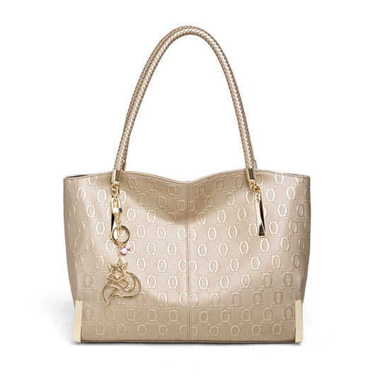 FOXER Women’s Large Leather Tote Bag