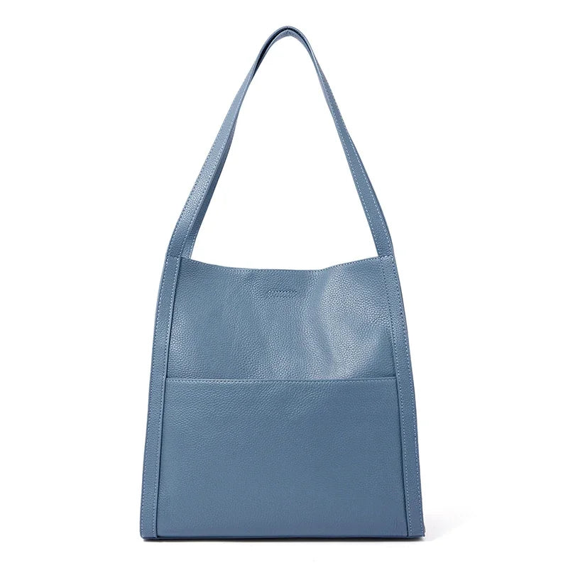 Large Leather Tote Bag 2026