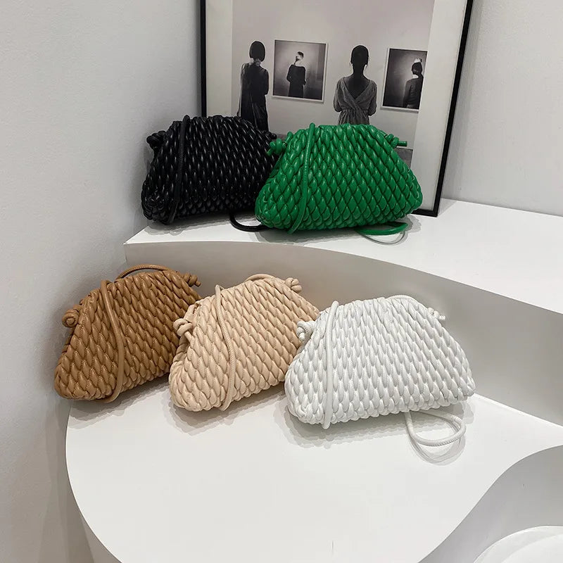 Embroidered Crossbody Shoulder Bag