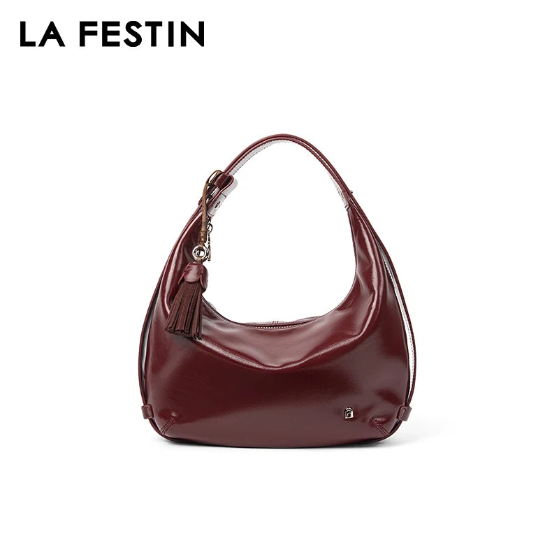 LA FESTIN Leather Shoulder Bag