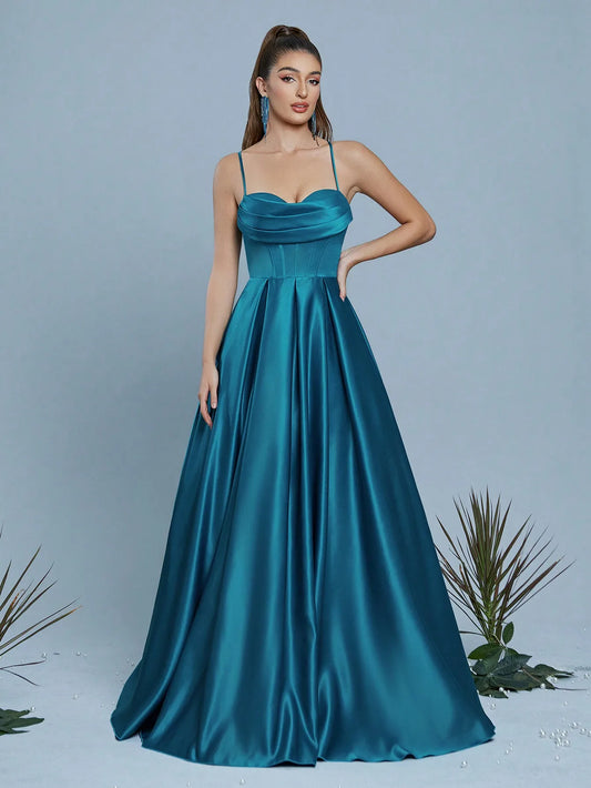 Halter Backless Maxi Dress