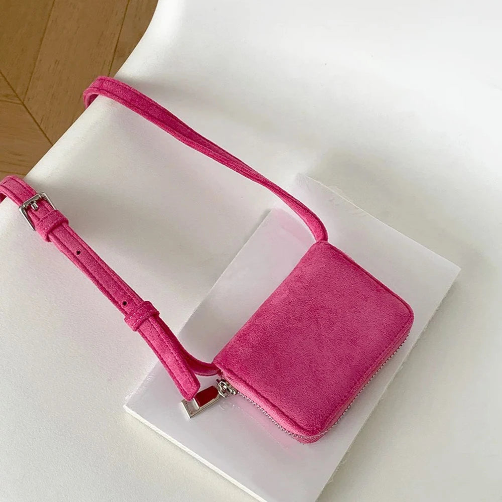 Mini Shoulder Card Wallet & Coin Purse