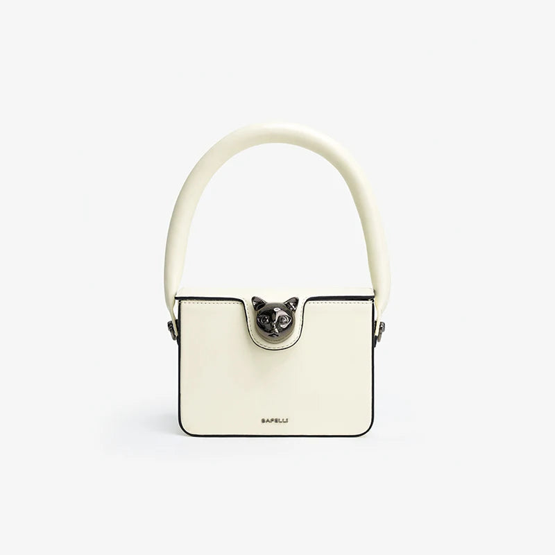 BAFELLI Boxy Leather Flap Shoulder Bag