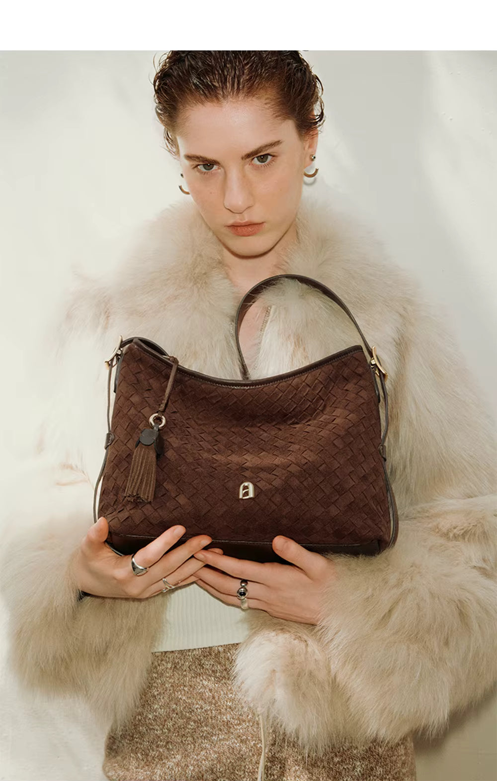 LA FESTIN Large Leather Tote Bag