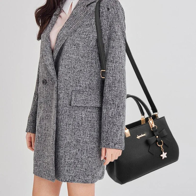 Elegant Bowknot Crossbody Handbag