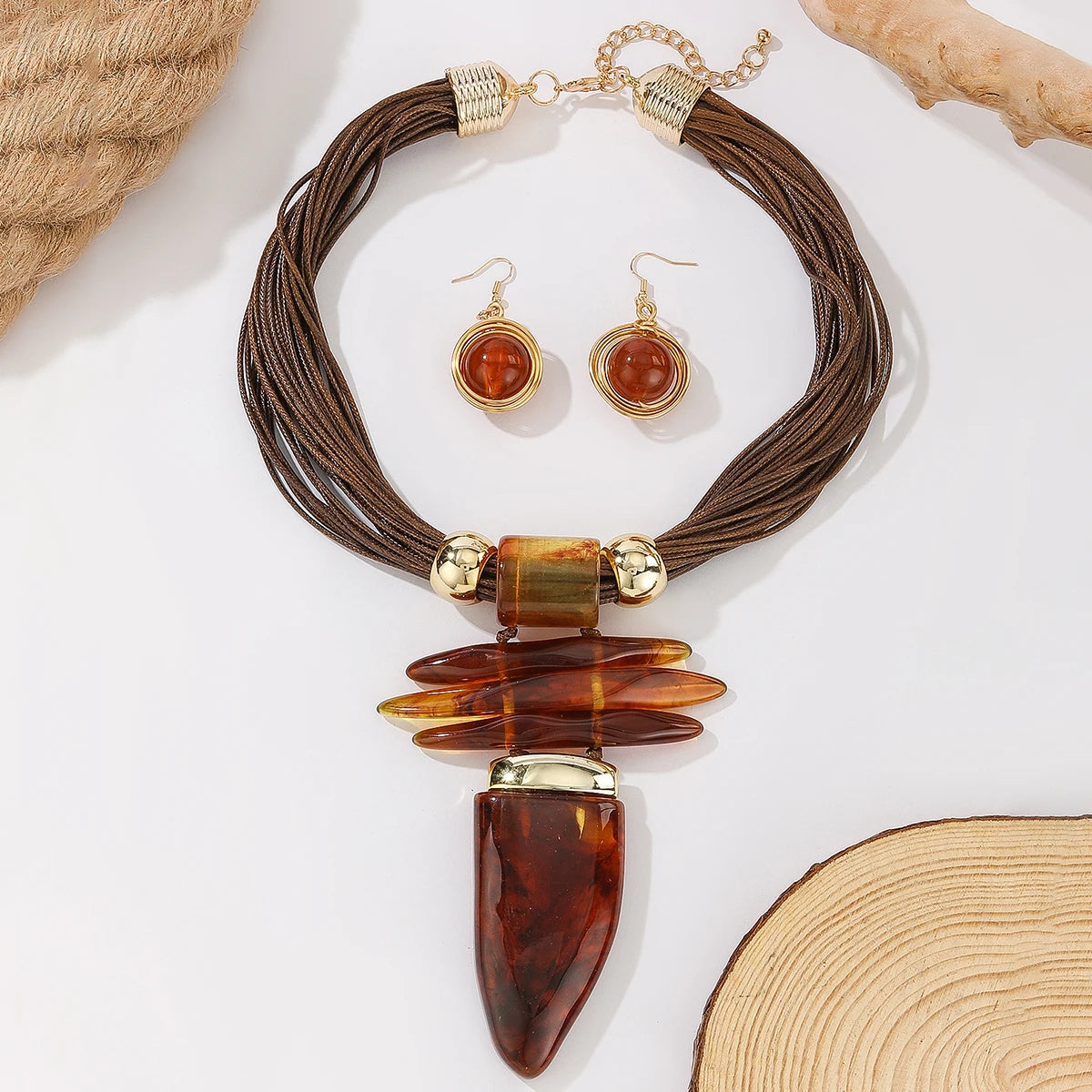 Western Turquoise Jewelry Set