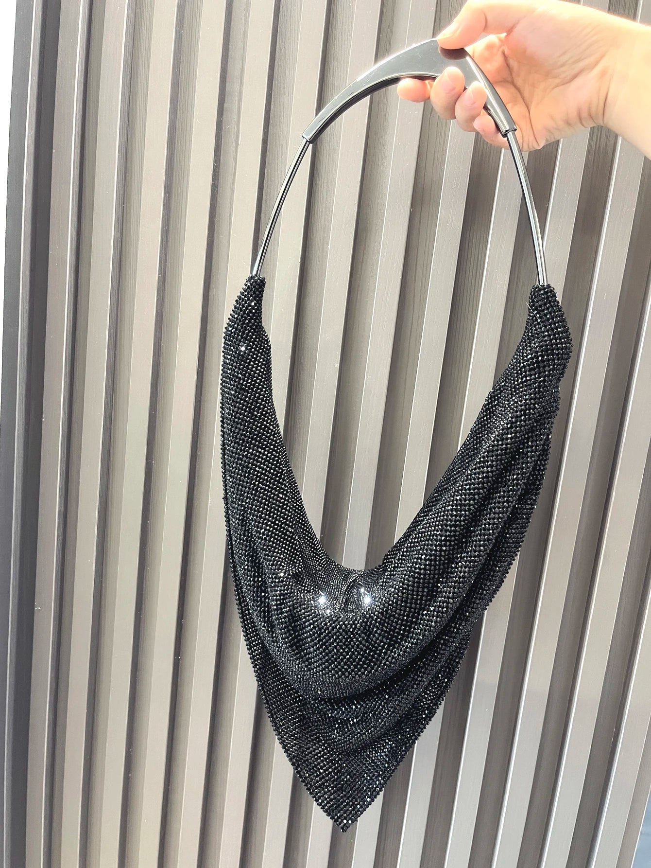 Luxury Rhinestone Evening Clutch Bag