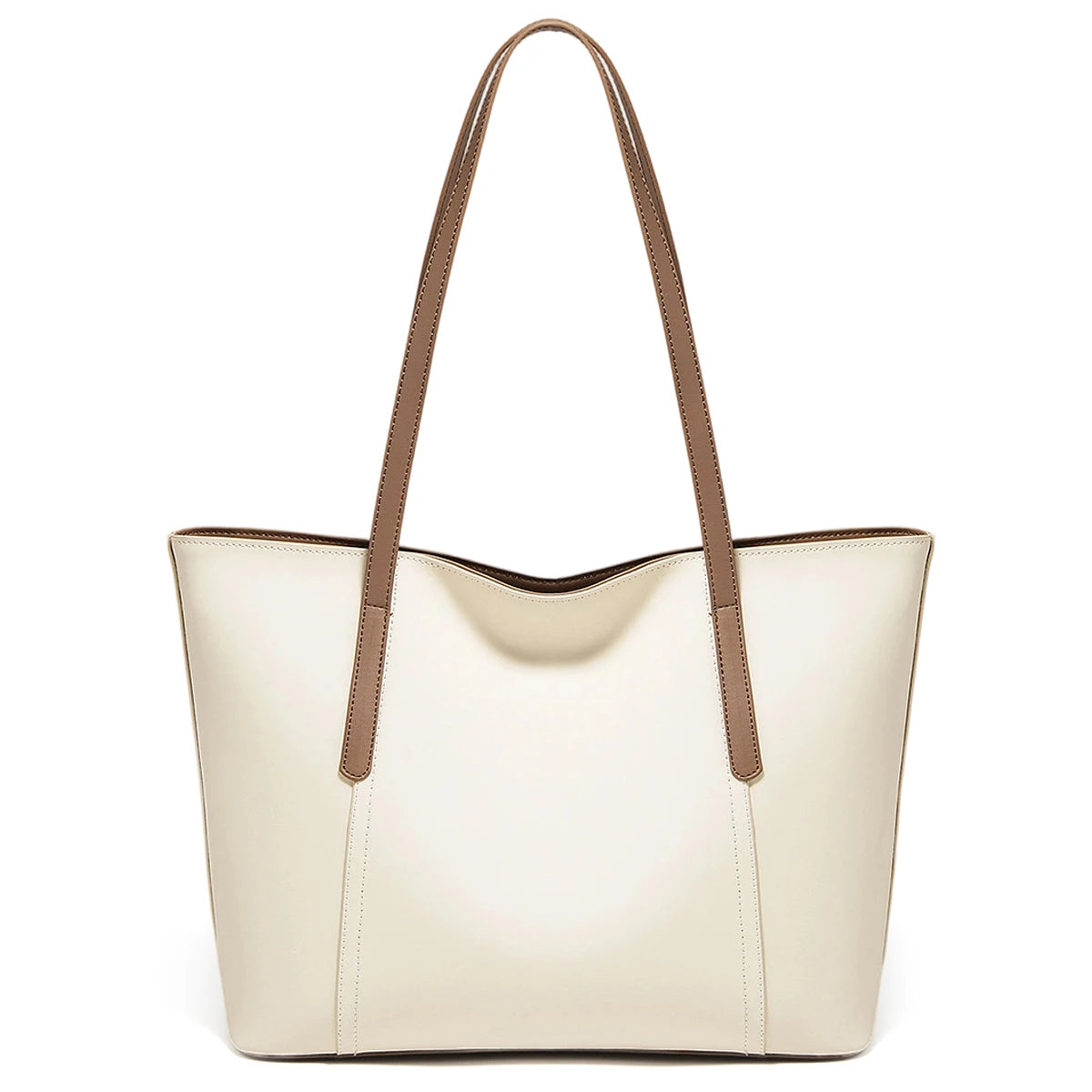 FOXER Women’s Large Leather Tote Bag 2026