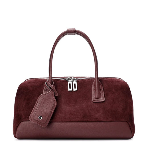 Women’s Suede Rectangular Tote Bag