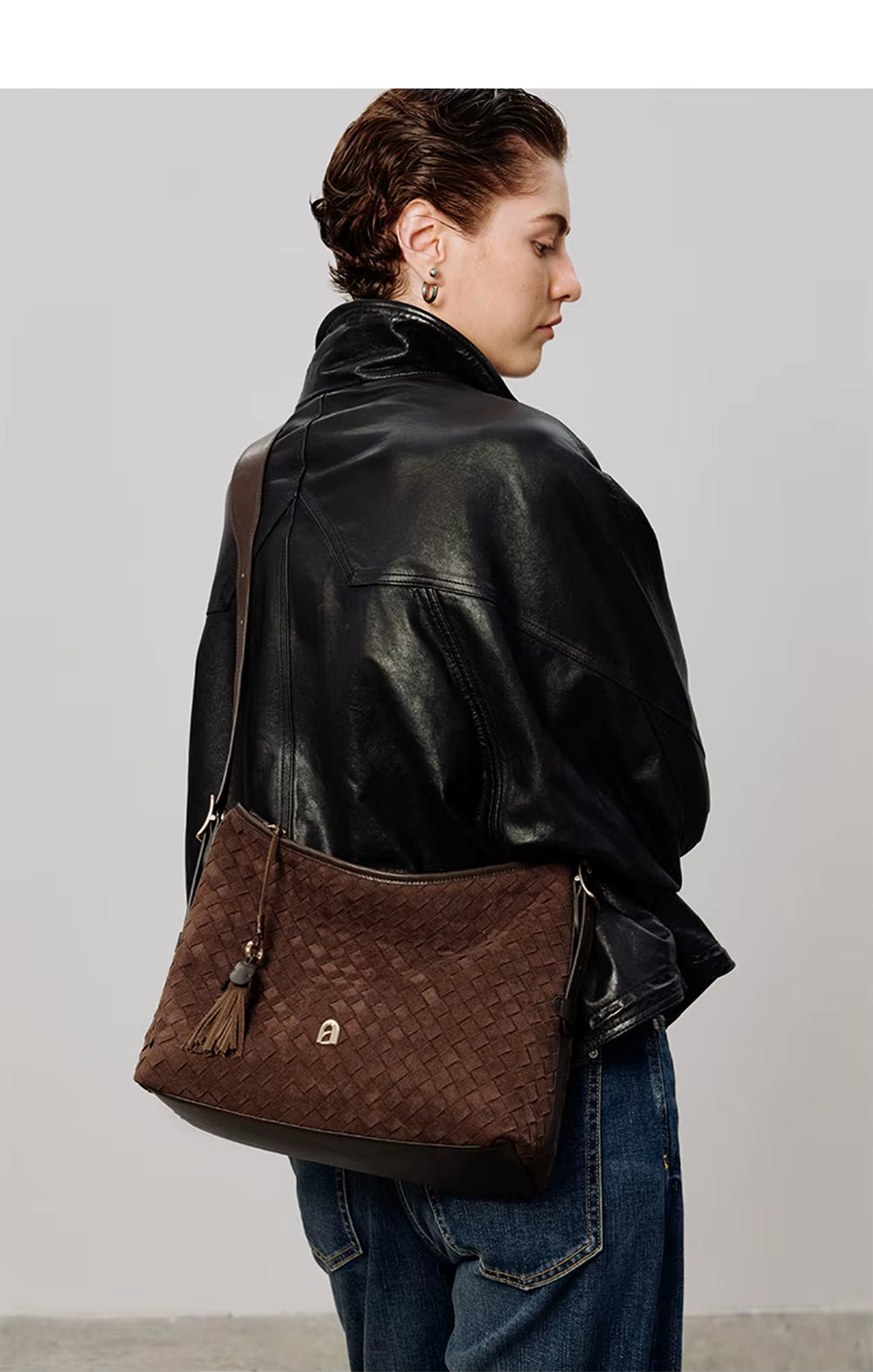 LA FESTIN Large Leather Tote Bag