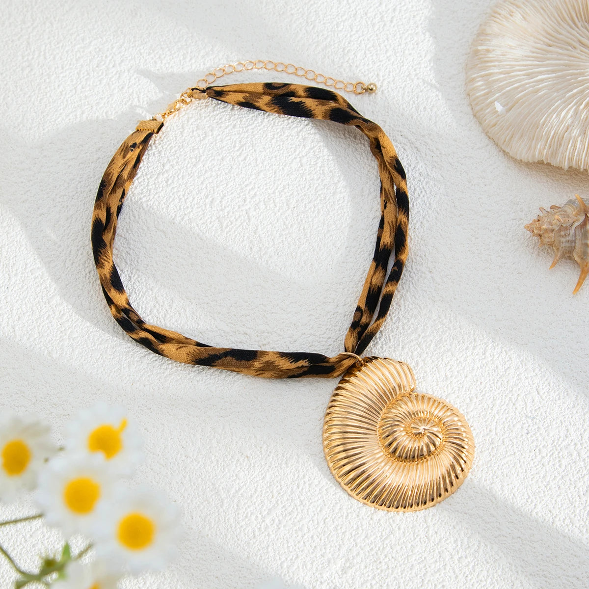 Starfish & Heart Pendant Choker