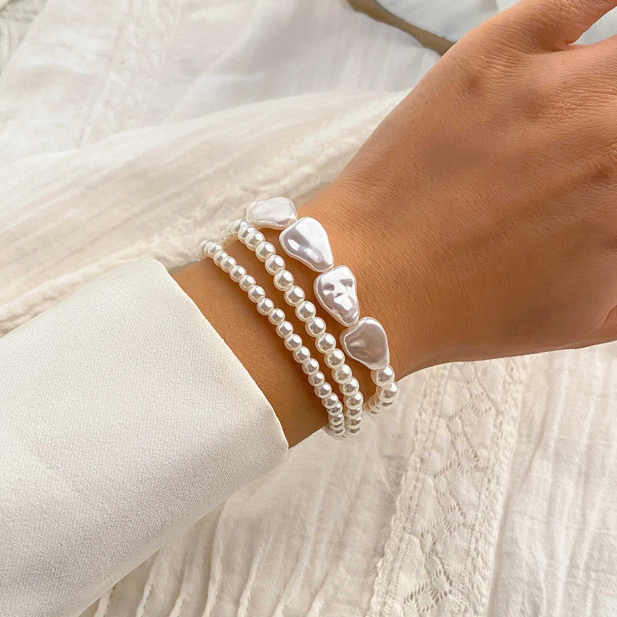 Pearl Layered Bracelet