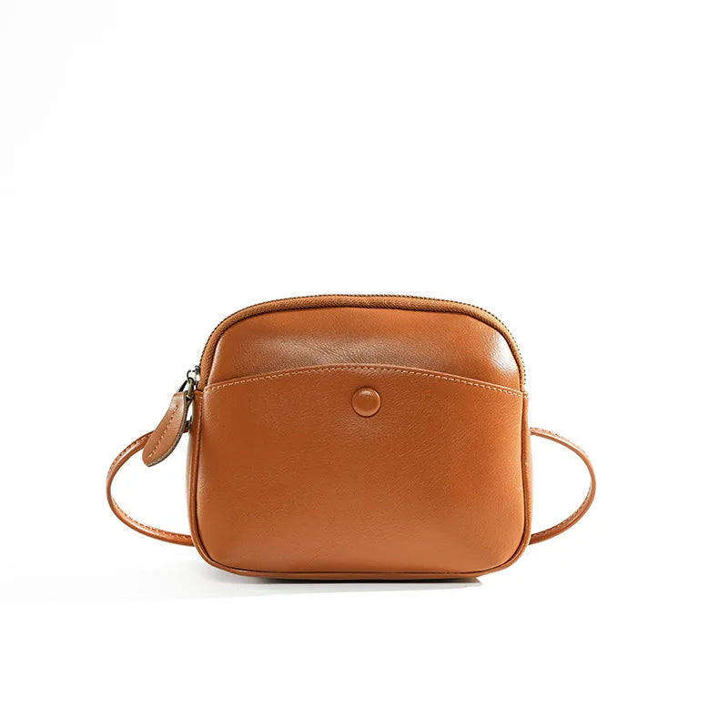 Mini Leather Crossbody Phone Bag