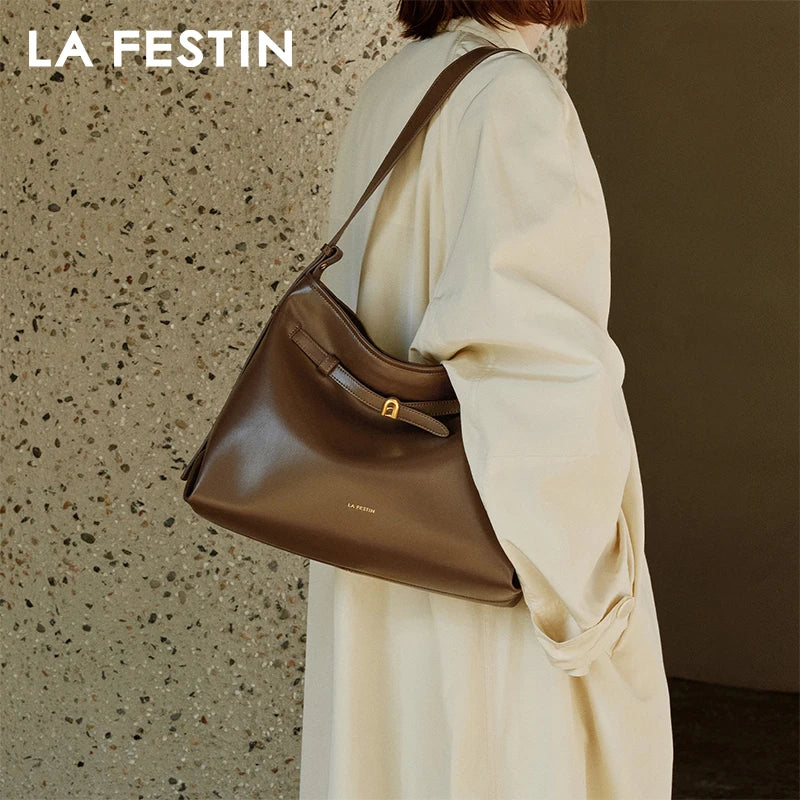 LA FESTIN Hobo Shoulder Bag 2026