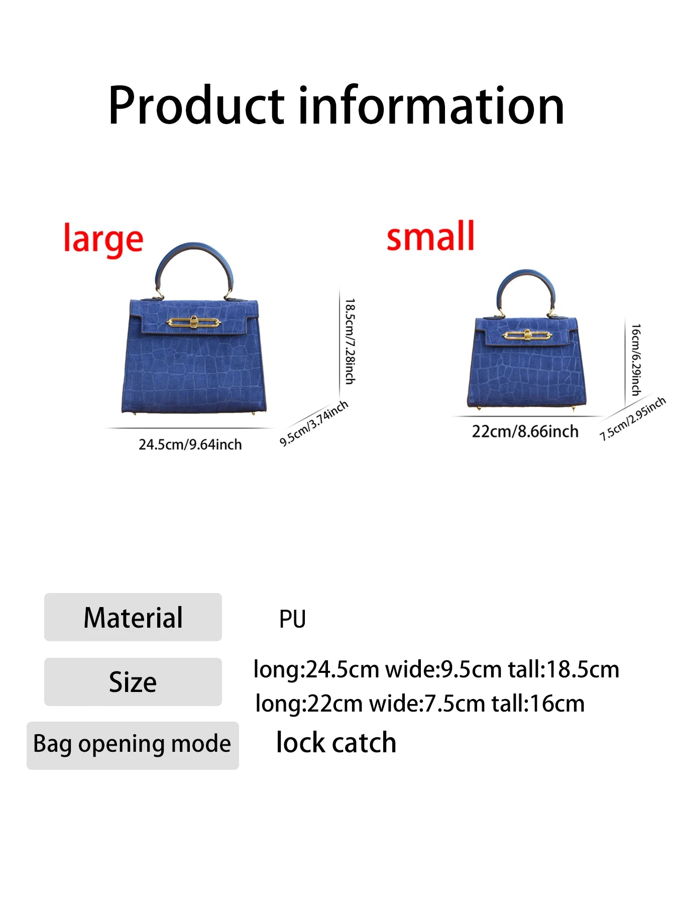 Fall/winter Retro Frosted Crocodile Pattern High-end Bag Temperament