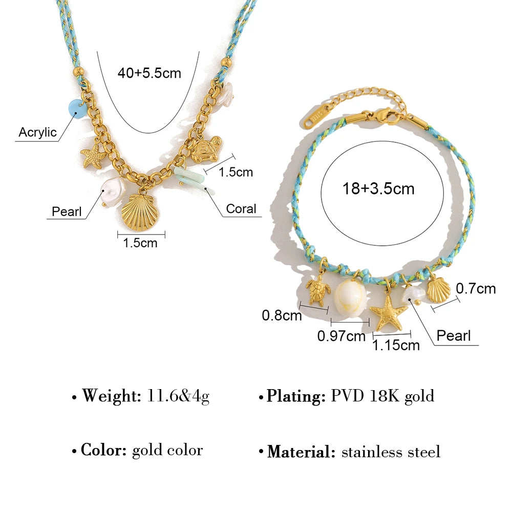 Ocean Charm Jewelry Collection