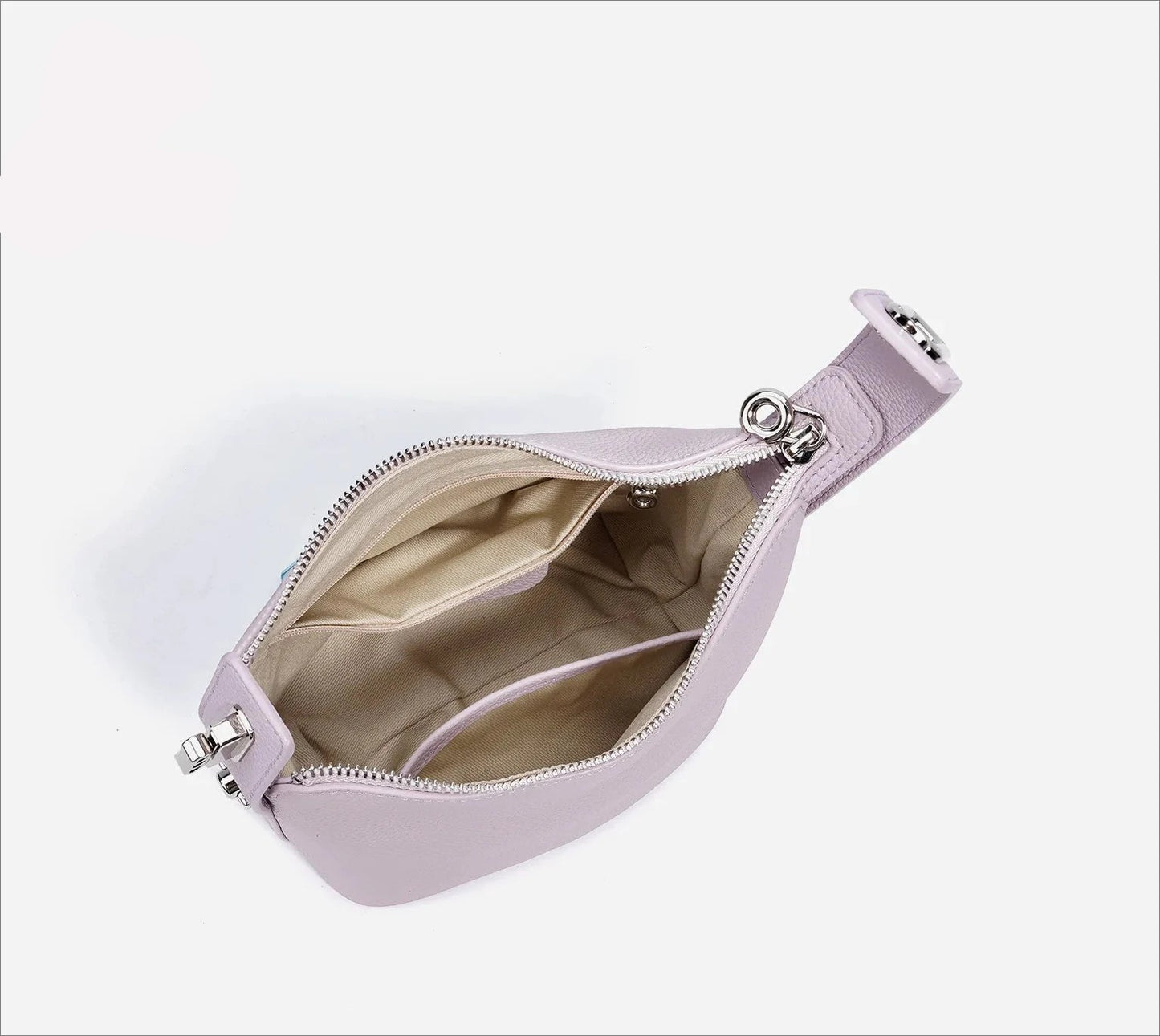 Mini Leather Tote Crossbody Bag