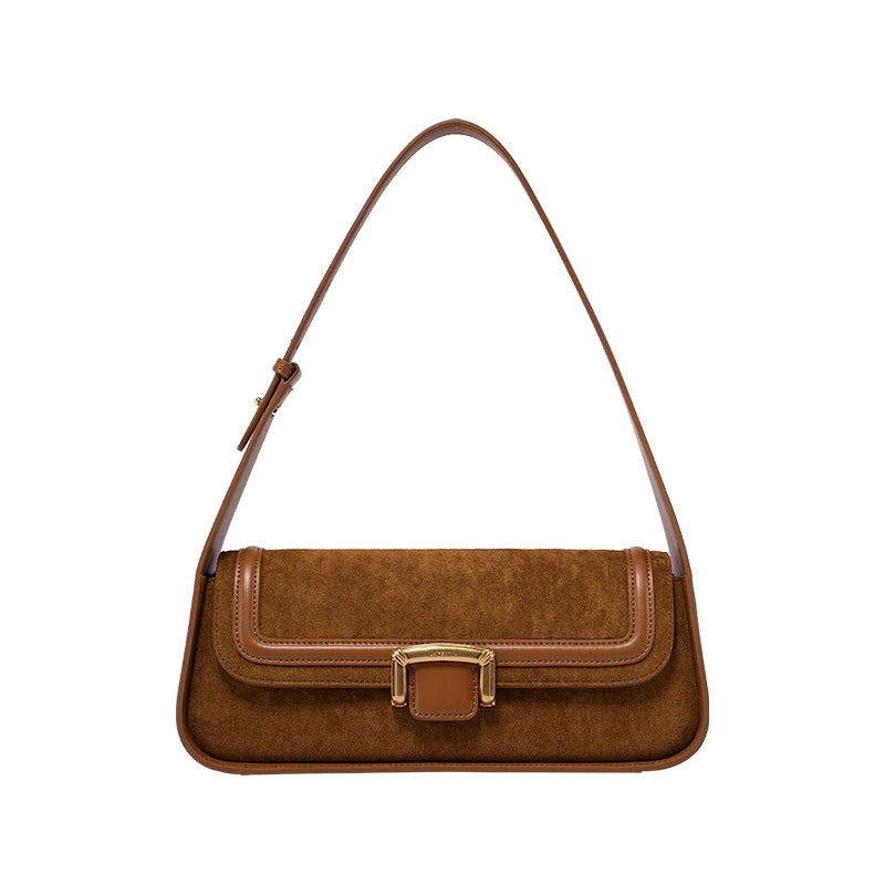 LA FESTIN Large Leather Shoulder Bag