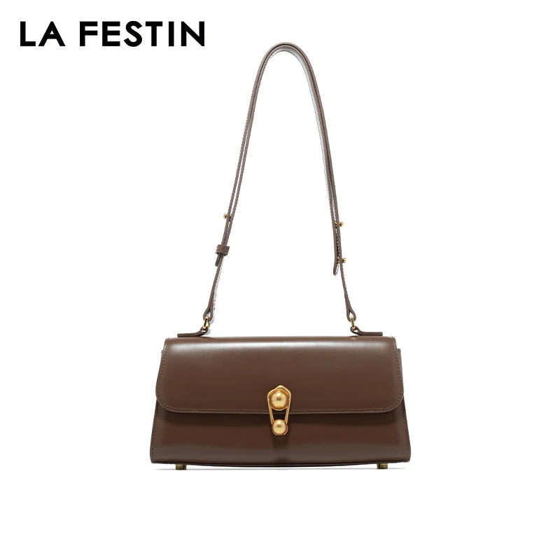 LA FESTIN Leather Shoulder Crossbody Bag