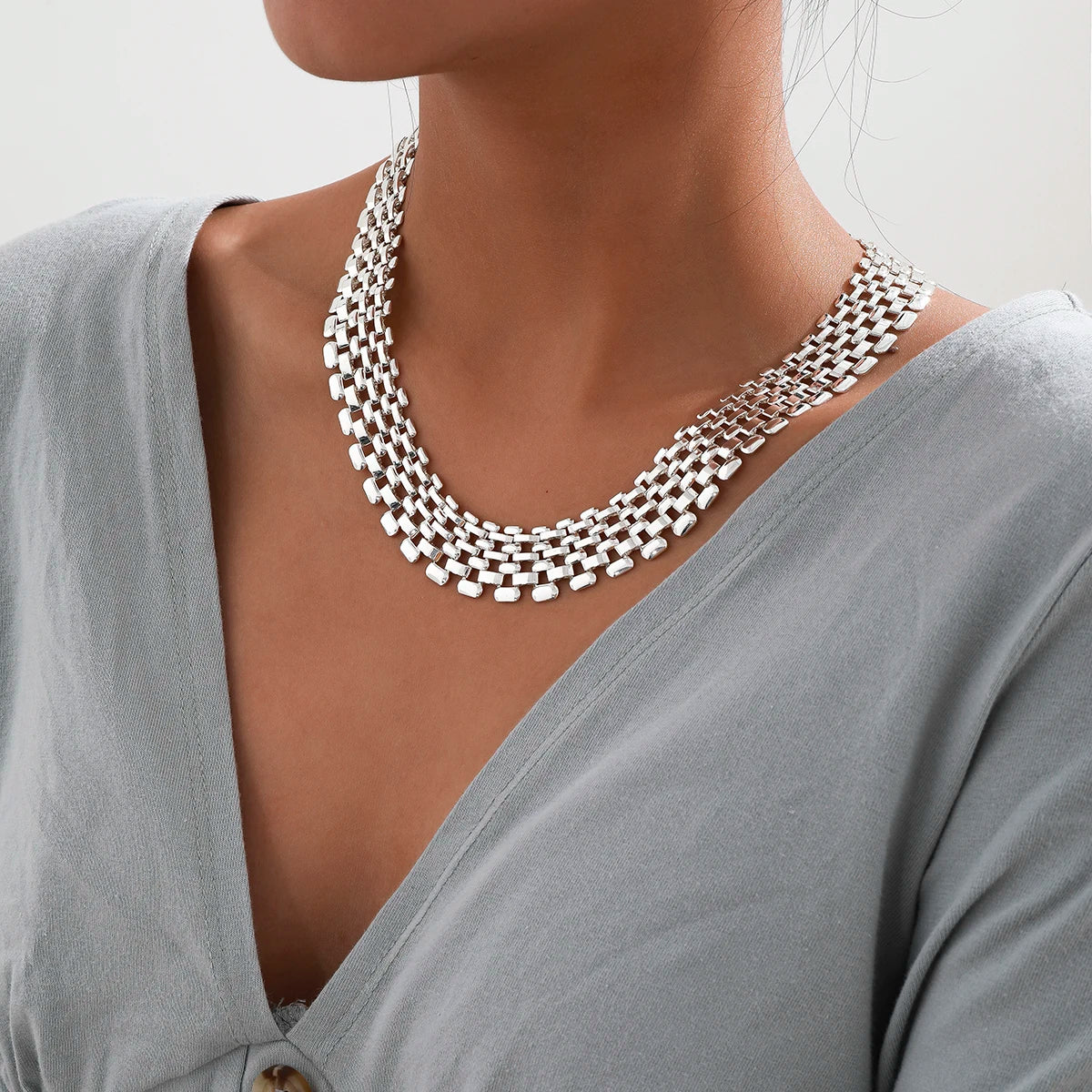 Cuban Link Chunky Chain Necklace