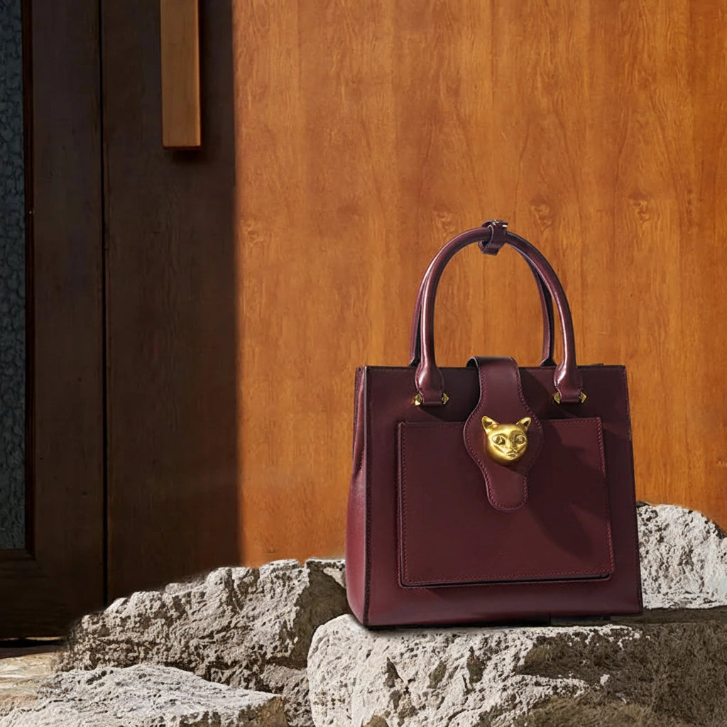 BAFELLI Large Leather Crossbody Tote
