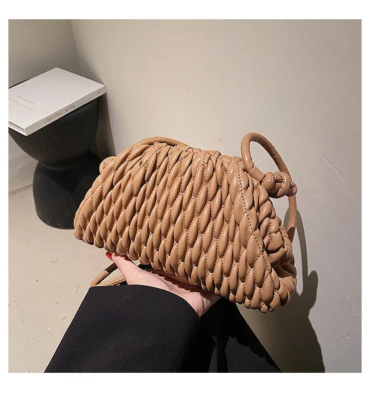Embroidered Crossbody Shoulder Bag