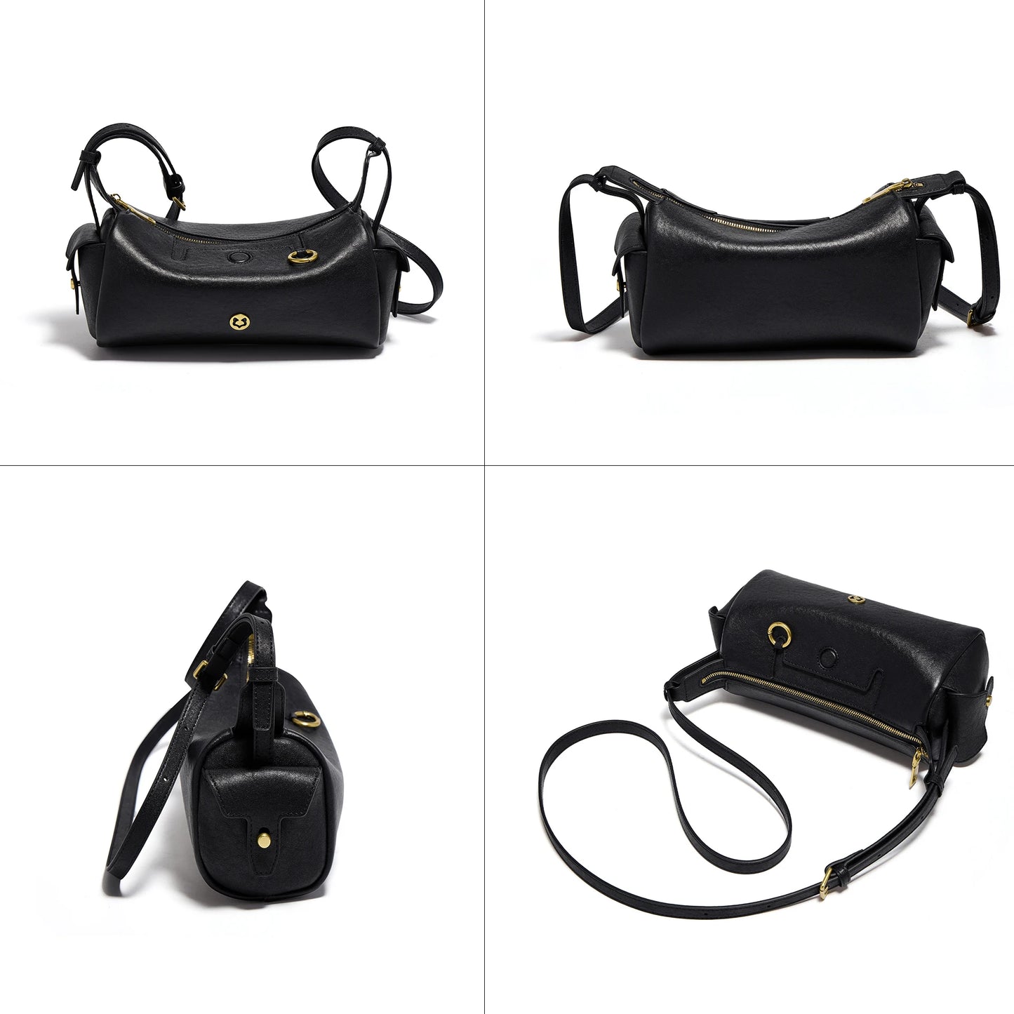 FOXER Women’s Leather Cylinder Bag 2026